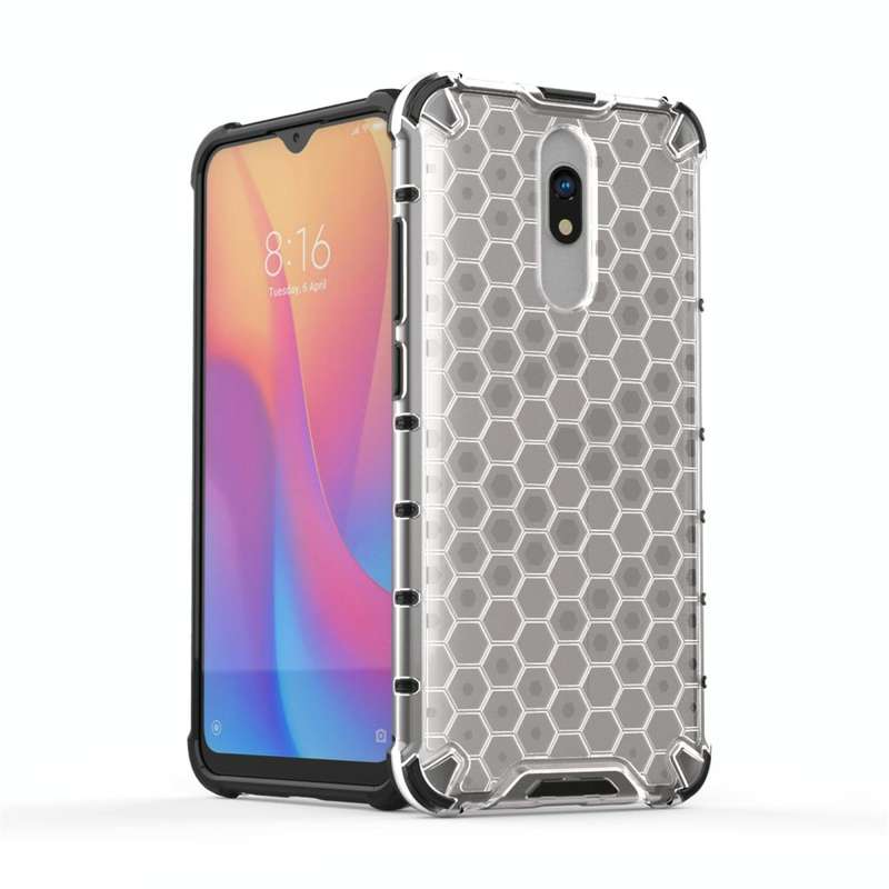 For Redmi 8 Shockproof Honeycomb PC + TPU Case(Green)
