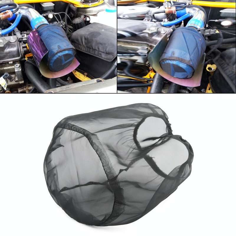 Universal Air Filter Protective Cover High Flow Air Intake Filters Waterproof Oilproof Dustproof ...