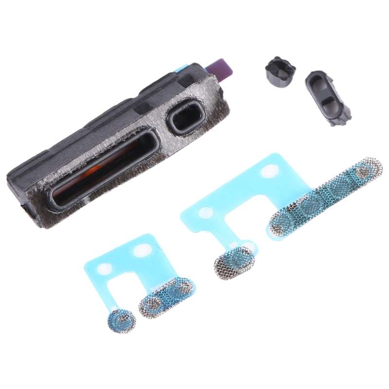 10sets Speaker Ringer Buzzer Dustproof Mesh For iPhone 14 (Black)