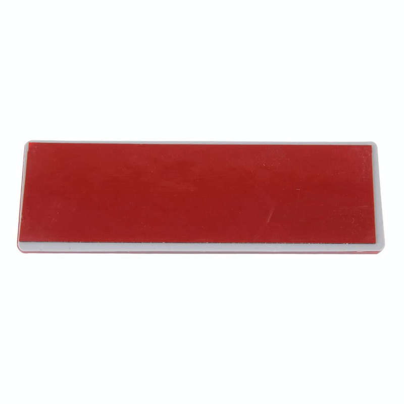 10 PCS Car Rear Bumper Warning Plastic Reflector and Sign(Red)