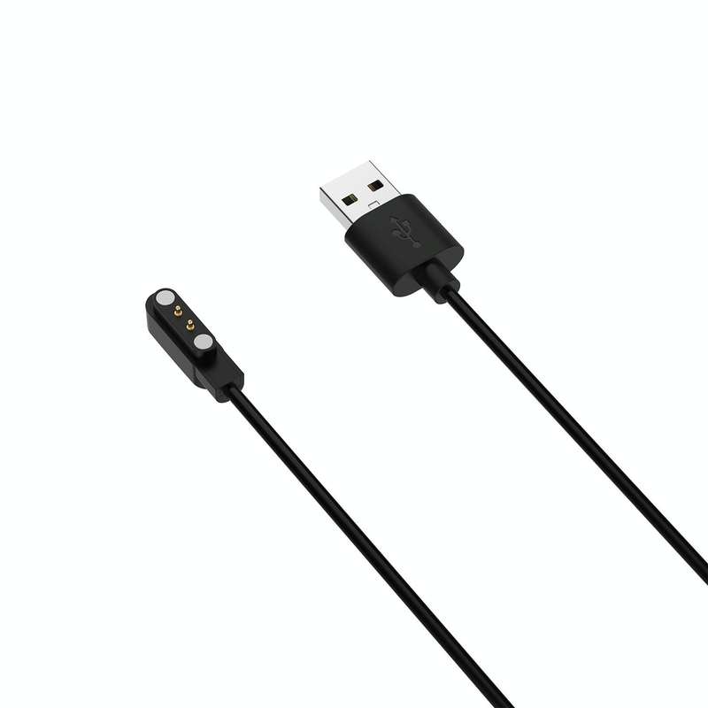 For Noise Colorfit Pro 3 Smart Watch Magnetic Charging Cable, Length: 1m(Black)