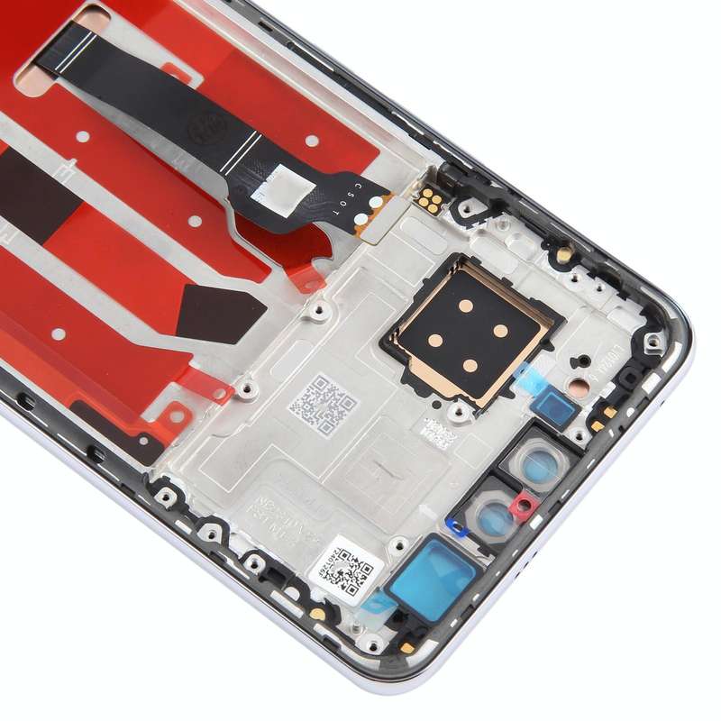 For Huawei Nova 12 Pro Original LCD Screen Digitizer Full Assembly with Frame (Silver)