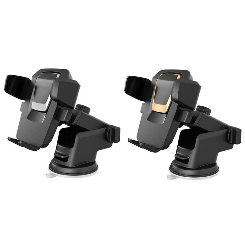 Multifunctional Telescopic Car Phone Holder(Gold)