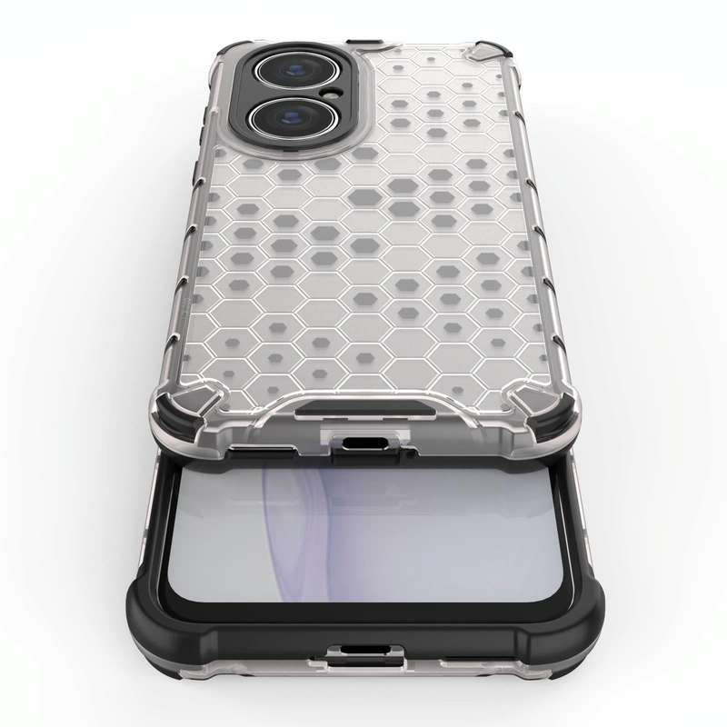 For Huawei P50 Pro Shockproof Honeycomb PC + TPU Protective Case(Black)