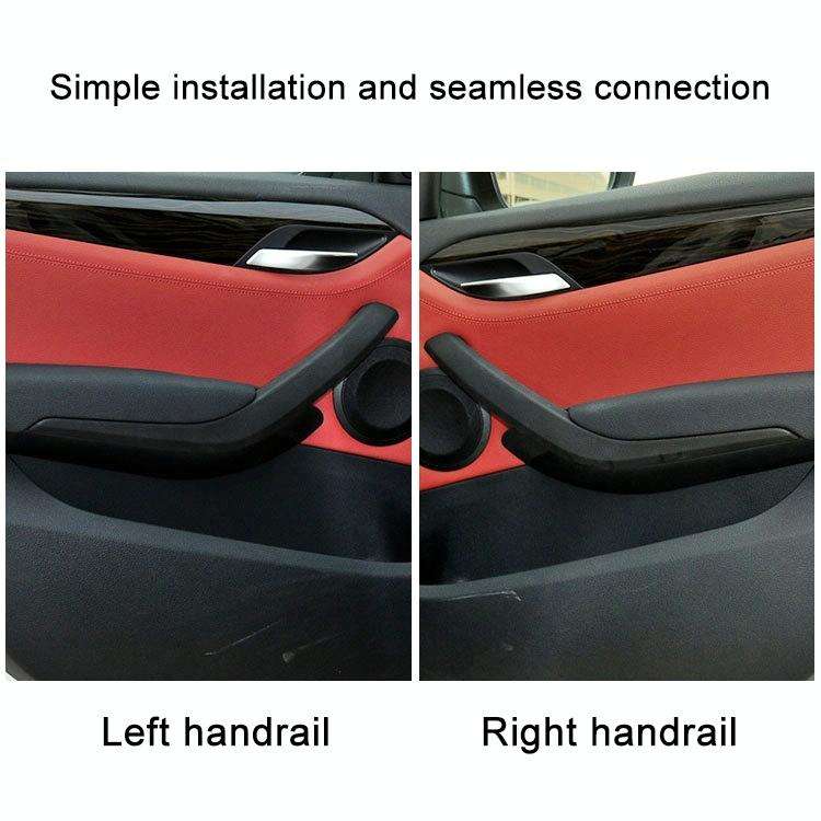Car Right Side Inner Door Handle for BMW X1 2009-2015, Left and Right Drive Universal(Black)