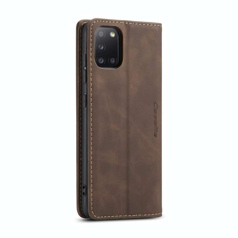 For Samsung Galaxy A31 CaseMe-013 Multifunctional Retro Frosted Horizontal Flip Leather Case with...