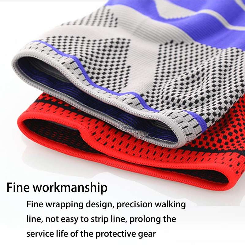 Outdoor Fitness Mountaineering Knit Protection Silicone Anti - collision Spring Support Sports Kn...
