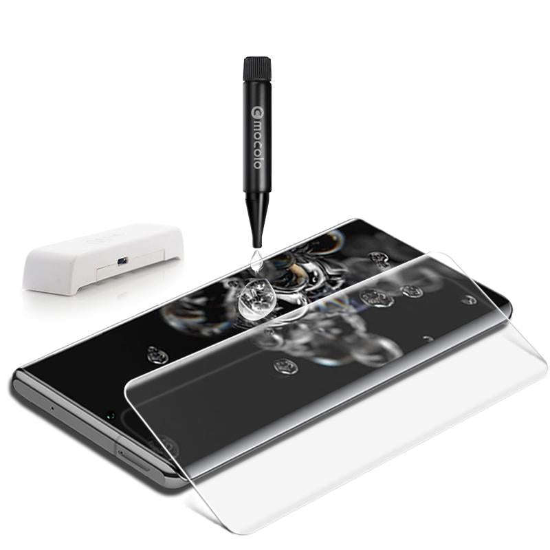 For Galaxy S20 Ultra/S20 Ultra 5G mocolo 9H 3D Full Screen UV Screen Film