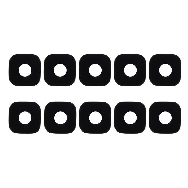 For Galaxy J7 Prime / G610 10pcs Back Camera Lens(Black)