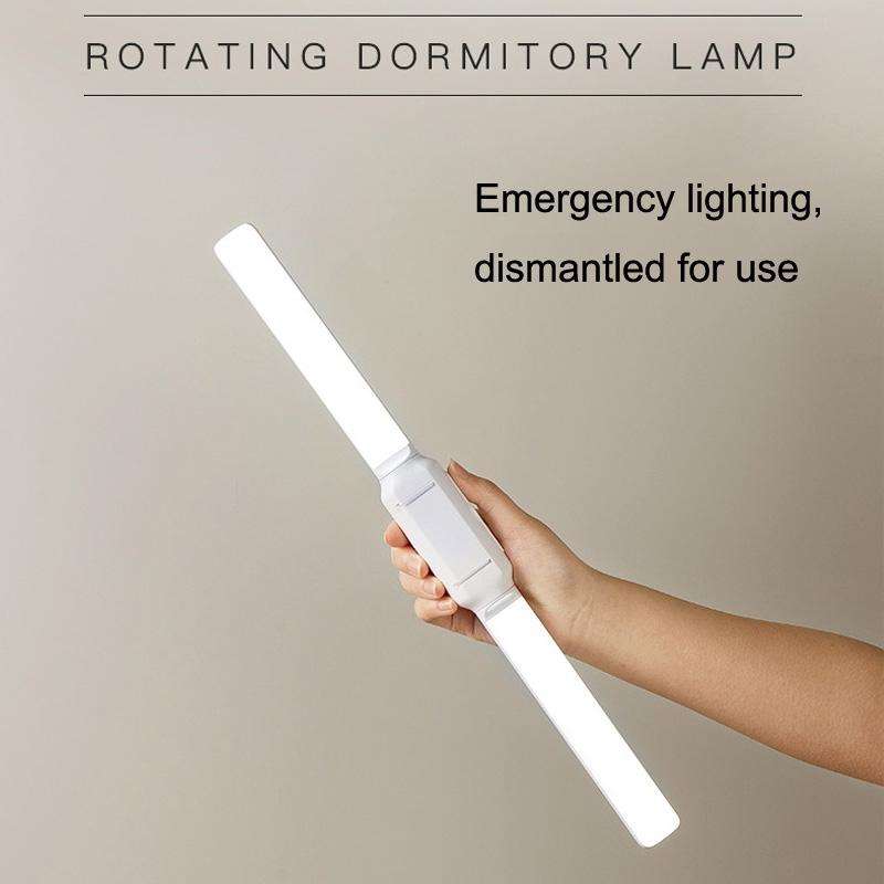 LED Table Light Student Dormitory Reading Lights, Style: Remote Control Type (Black)