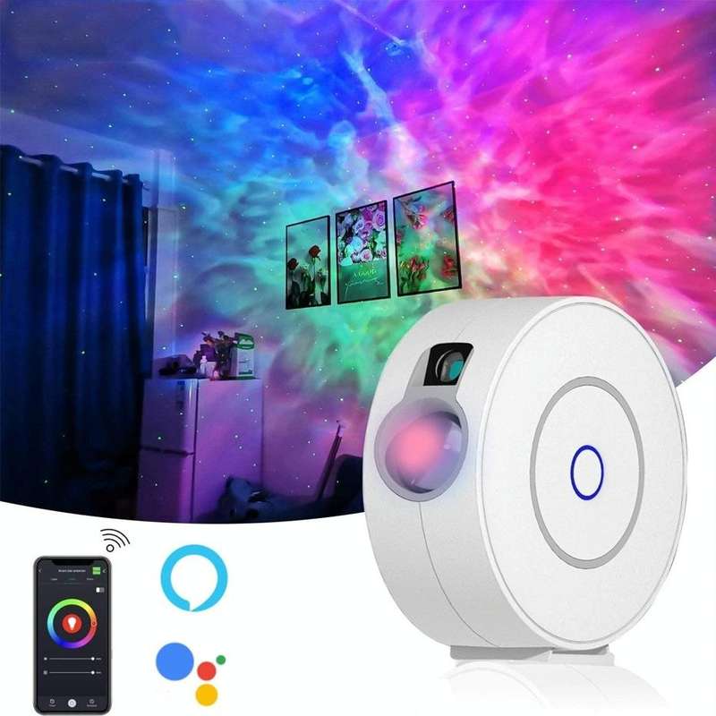 SK20 Laser Full Star Night Lamp LED Starry Lamp APP Graffiti Intelligent Control Laser Projector ...