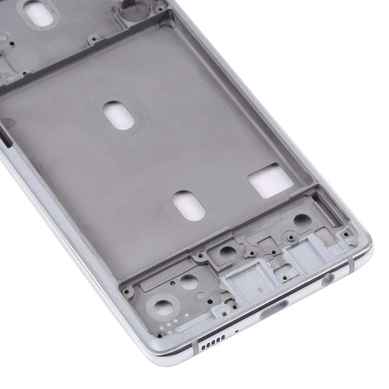 For Samsung Galaxy S20 FE 5G SM-G781B Middle Frame Bezel Plate (Silver)