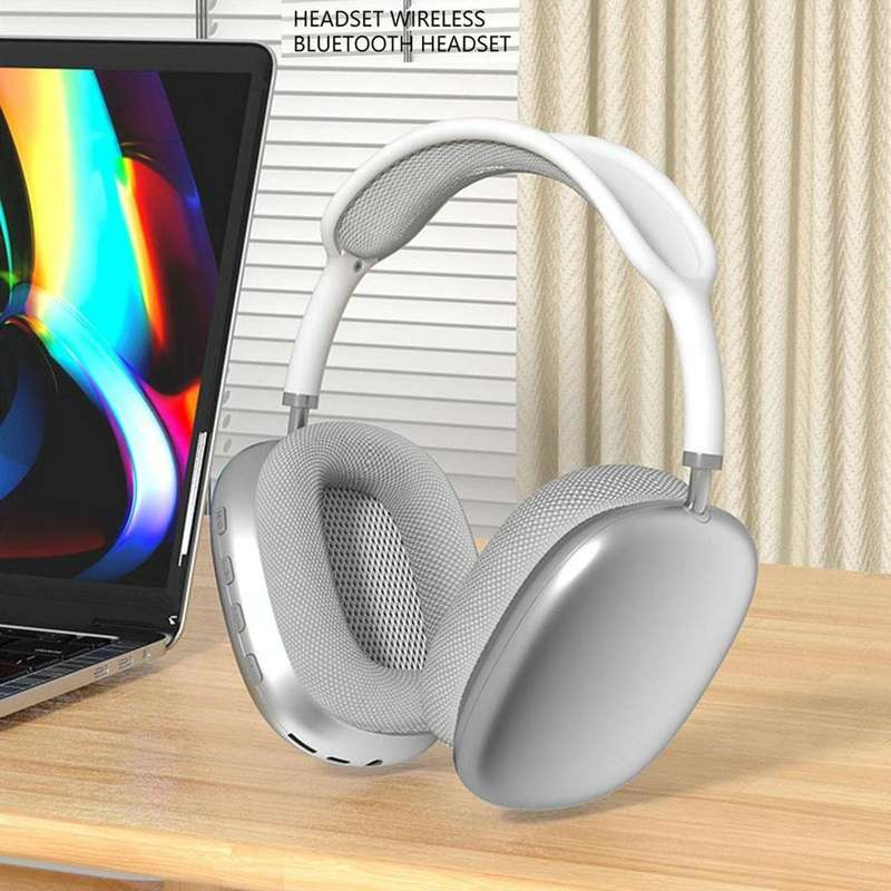 Wireless Bluetooth Headphones Noise Reduction Stereo Gaming Headset(Black)