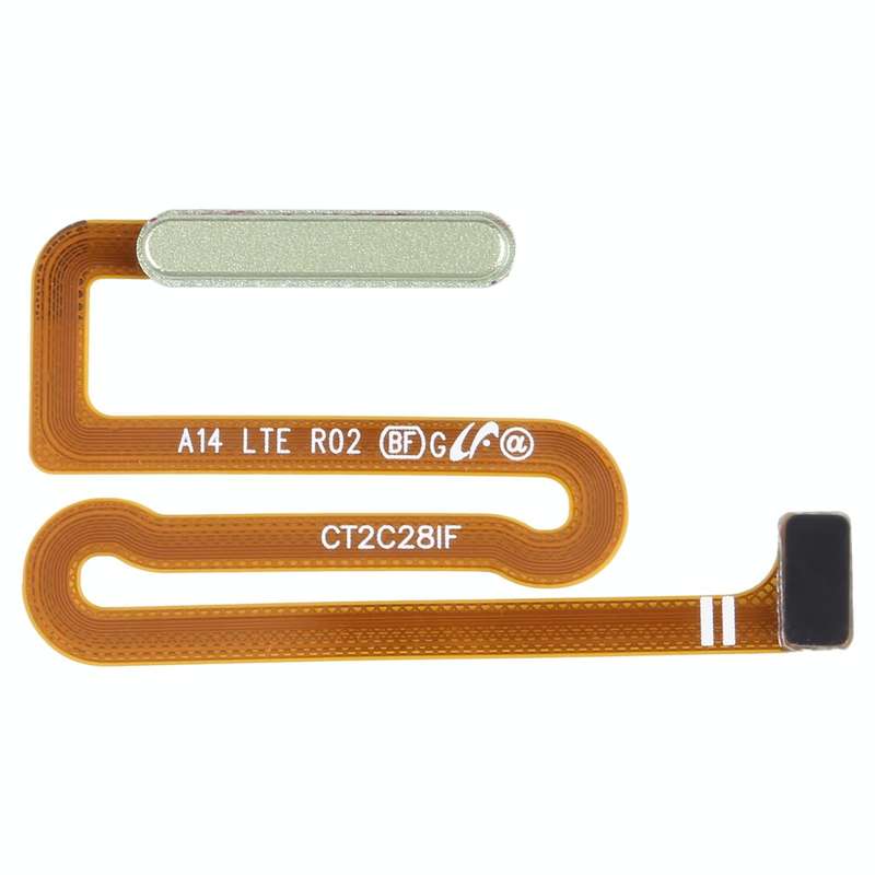 For Samsung Galaxy A14 SM-A145F Original Fingerprint Sensor Flex Cable (Green)