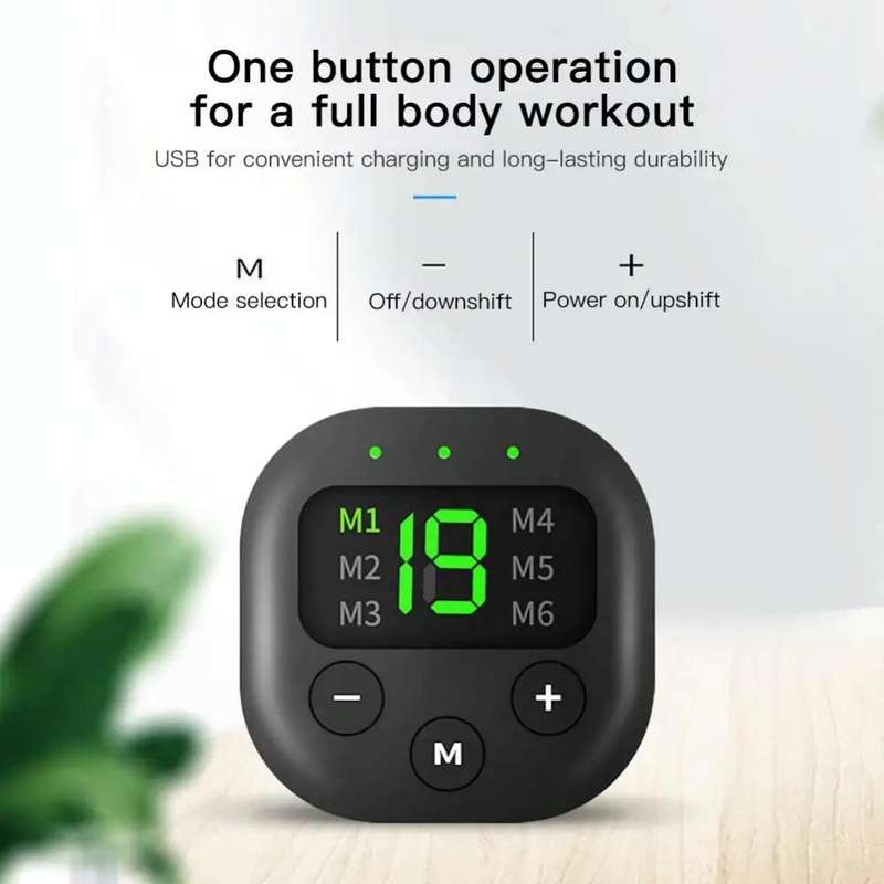 Intelligent EMS Fitness Belt Lazy Fat Dumping Belt Indoor Massage Training Abdominal Fitness Mach...