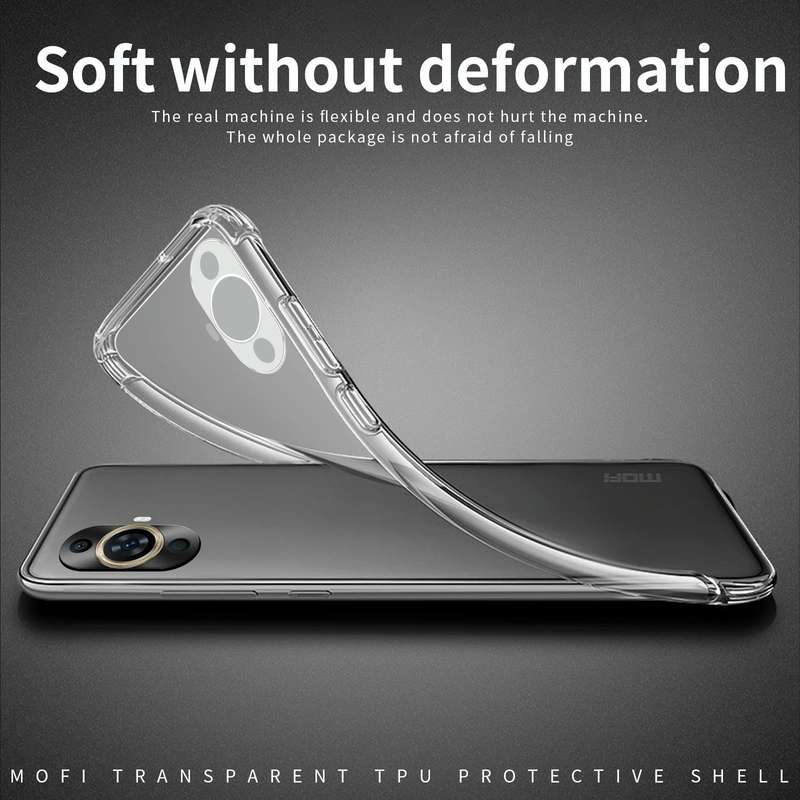 For Huawei nova 11 Pro MOFI Ming Series Transparent Ultra-thin TPU Phone Case