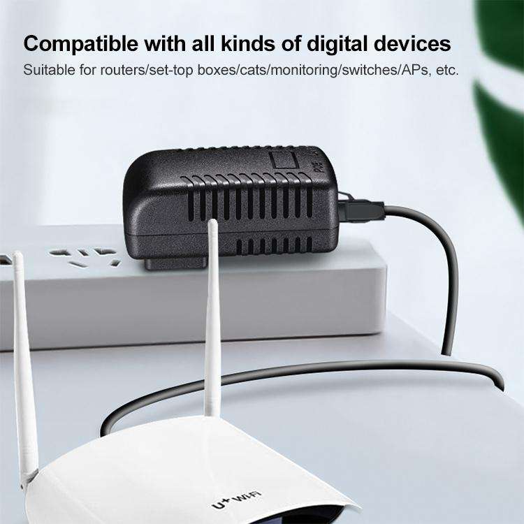 24V 1A Router AP Wireless POE / LAD Power Adapter(EU Plug)