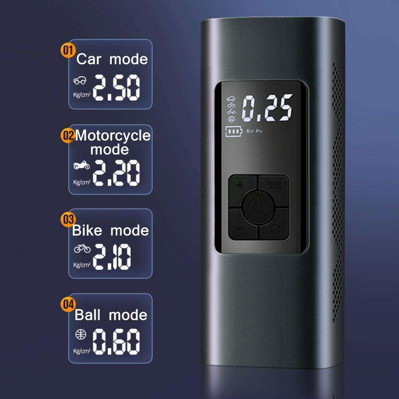 F7102 Smart Car Tire Electric Air Pump, Specification: Wired Version