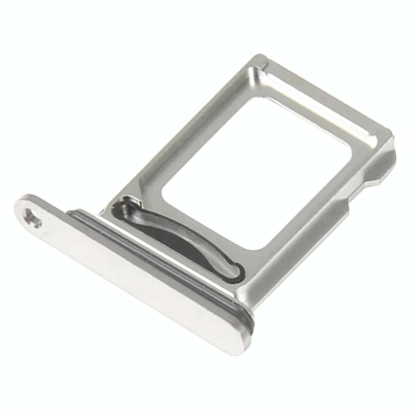 SIM Card Tray + Side Keys for iPhone 14 Pro Max(Silver)