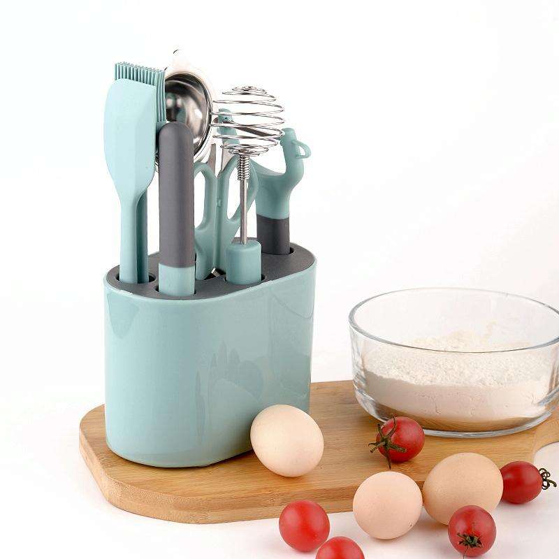 5 PCS / Set Stainless Steel Peeler Kitchen Gadgets Set With Storage Holder