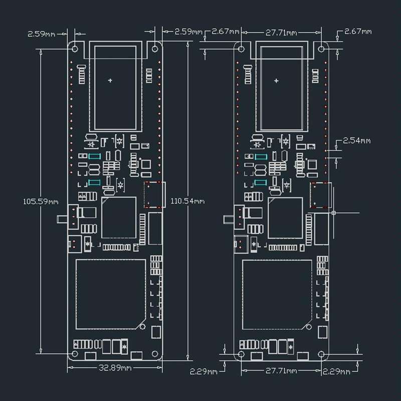 TTGO T-SIM7600E-H ESP32 WiFi Bluetooth 18560 Battery Holder Solar Charge Module Development Board