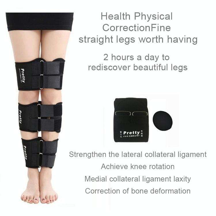 3 PCS/Set Leg Posture Corrector O/X-type Bowlegs Orthotic Bandage Straightening Belt Band, Size: ...