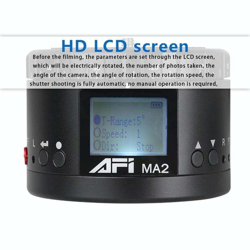 MA2 360 Degree Rotation Delayed Star Photography LCD Camera Mount for SLR & Digital Cameras with ...