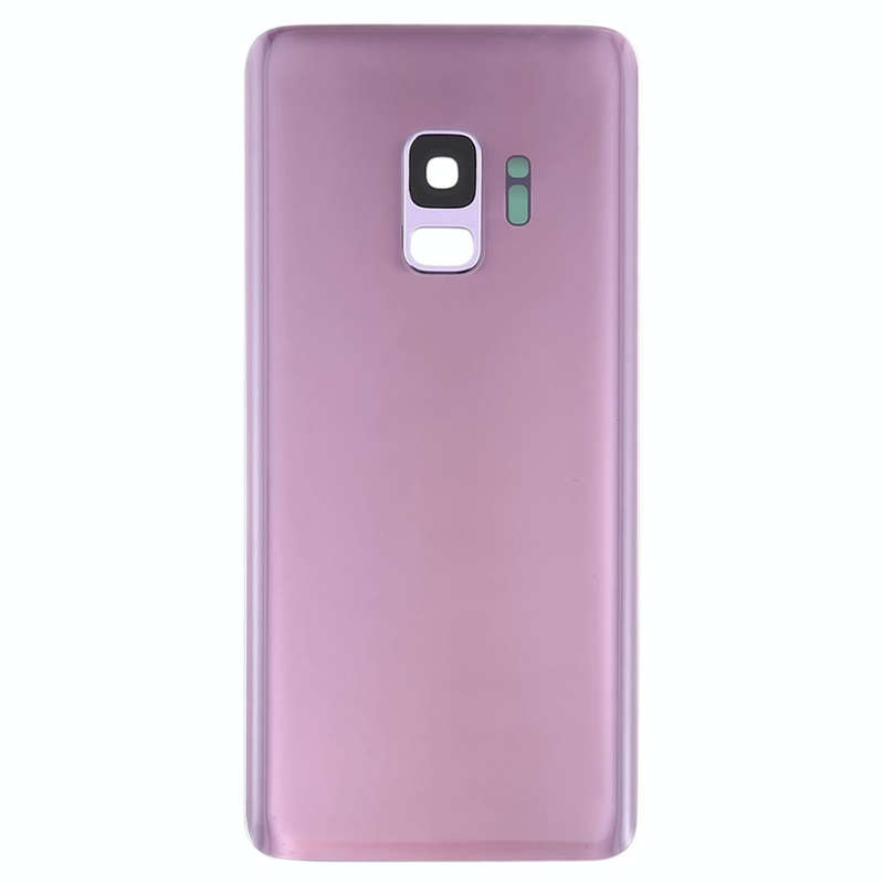For Galaxy S9 Battery Back Cover with Camera Lens (Purple)