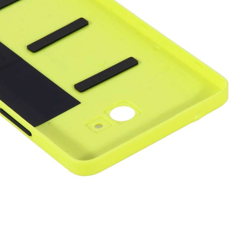 Frosted Surface Plastic Back Housing Cover for Microsoft Lumia 640(Yellow)