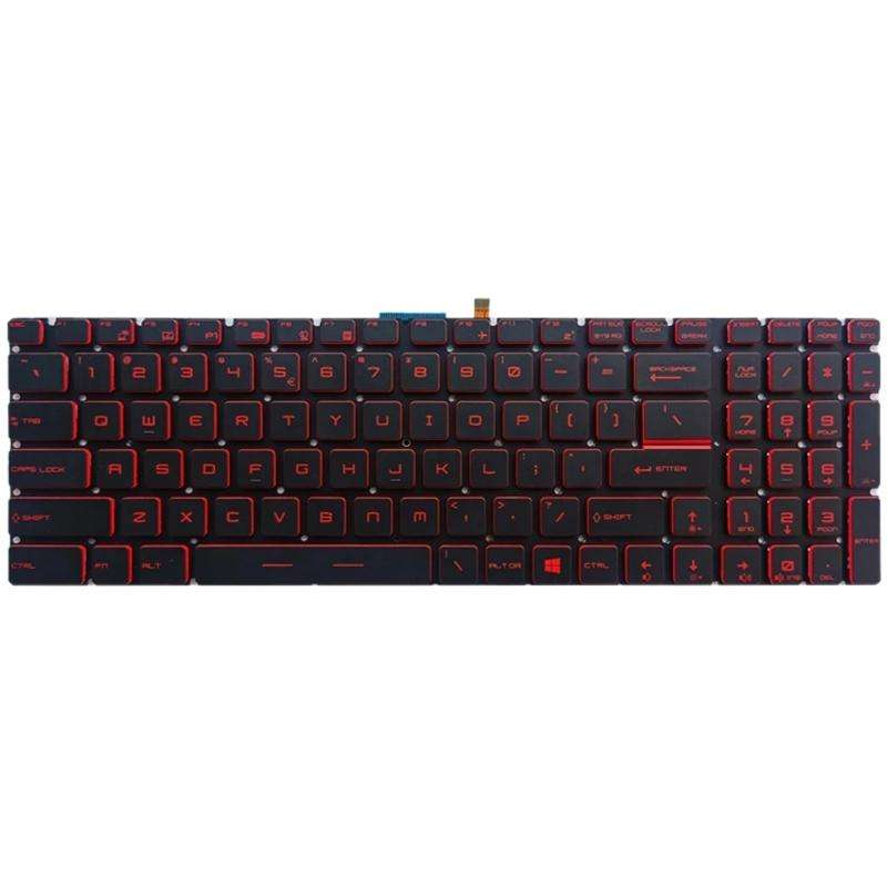 US Version Keyboard with Backlight for MSI GT62 GT72 GE62 GE72 GS60 GS70 GL62 GL72 GP62 GT72S GP7...