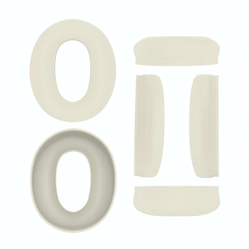 For Sony WH-CH720N Headphones Dustproof Protective Case(Beige)