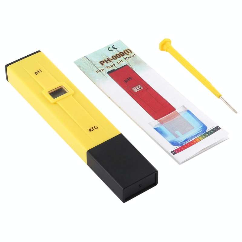 Pocket-sized PH Meter with ATC(Yellow)