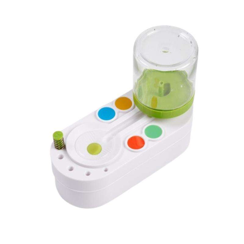 2nd Generation Oil Painting Brush Cleaner Tool with Water Container Paint Pen Washer(Green)