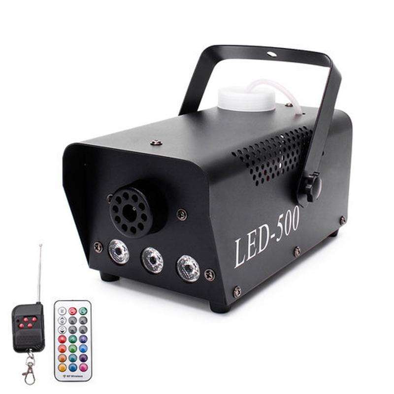 ZQ-B317 500W LED Full Color Remote Control Fog Machine Color Smoke Generator Stage Lighting Bar L...