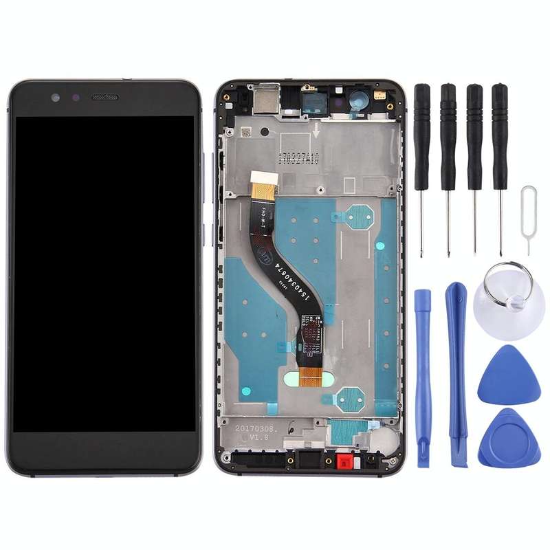OEM LCD Screen for Huawei P10 Lite / Nova Lite Digitizer Full Assembly with Frame(Black)