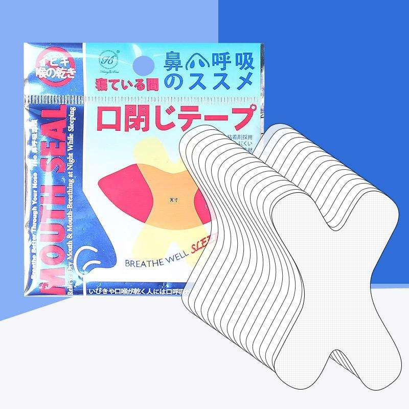 5 Sets Adult Child Night Anti Snoring Sticker Prevent Snoring(Transparent)