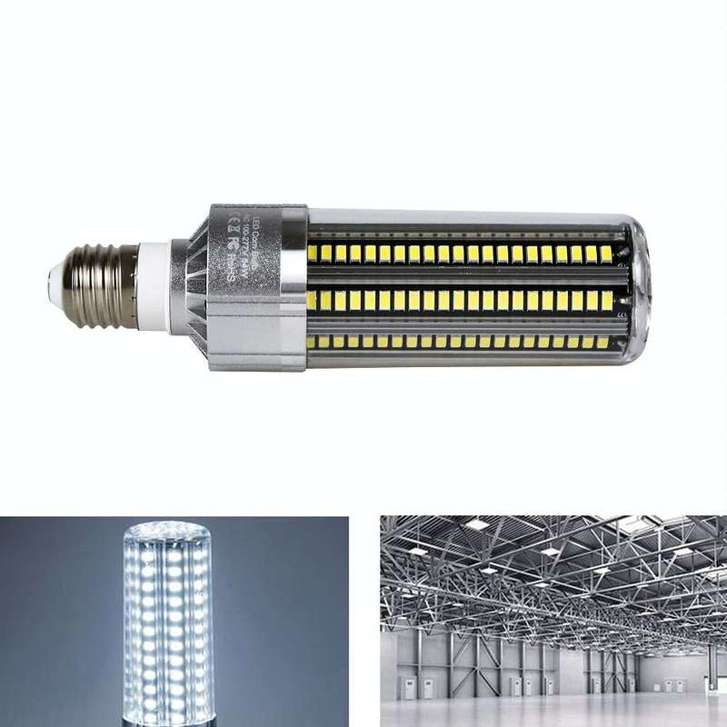 5730 LED Corn Lamp Factory Warehouse Workshop Indoor Lighting Energy Saving Corn Bulb, Power: 54W...