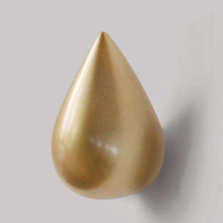 Creative Water Droplets Wall Hooks Home Decoration Resin Mural 3D Coat Hook Single Hooks Wall Han...