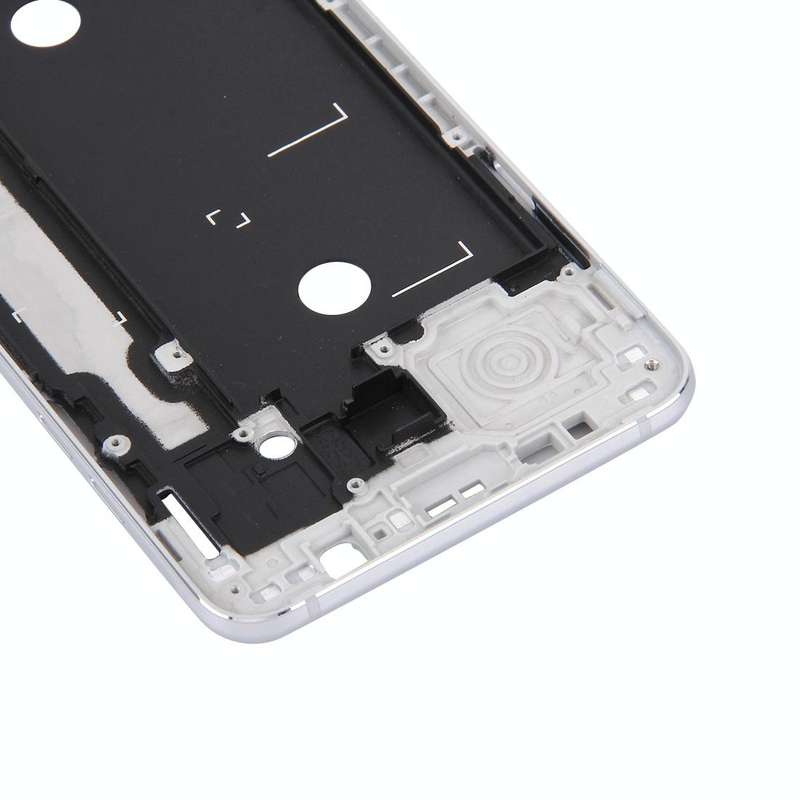 For Galaxy J7 (2016) / J710 Front Housing LCD Frame Bezel Plate (Silver)