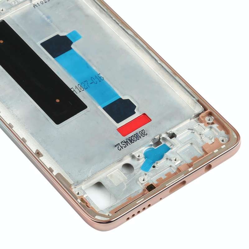 Original Front Housing LCD Frame Bezel Plate for Xiaomi Redmi Note 9 Pro 5G M2007J17C(Green Lake)