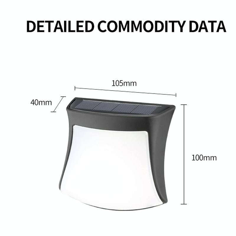 Solar Doll Wall Light Outdoor Garden Fence Decoration Waterproof Solar Light(Warm Light)