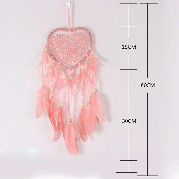 Creative Hand-Woven Crafts Dream Catcher Home Car Wall Hanging Decoration, Type:Without Light(Lig...