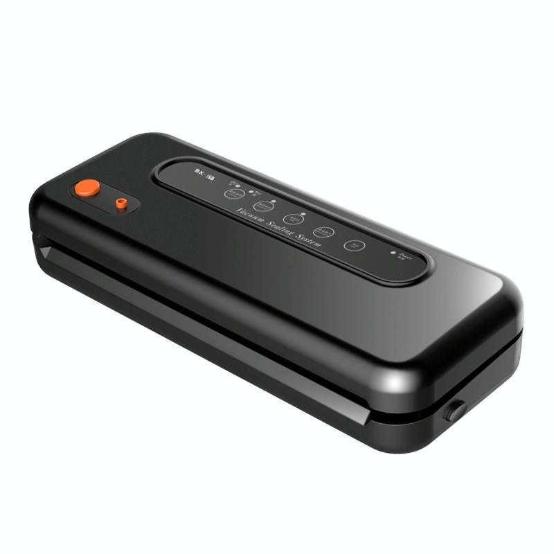 Household Commercial Food Vacuum Plastic Packaging Machine Sealer Closer Machine, US Plug (Black)