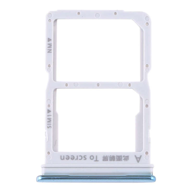 SIM Card Tray + NM Card Tray for Huawei Y8p (Twilight)
