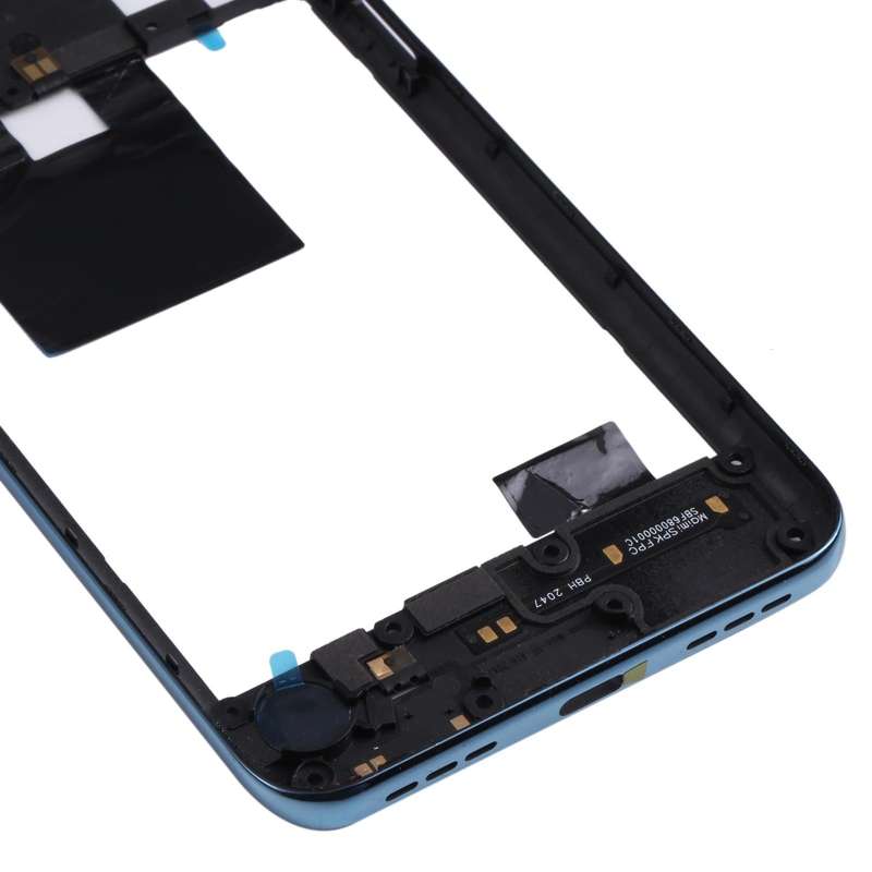 Original Middle Frame Bezel Plate for TCL 20L / 20 Lite T774H, T774B (Blue)