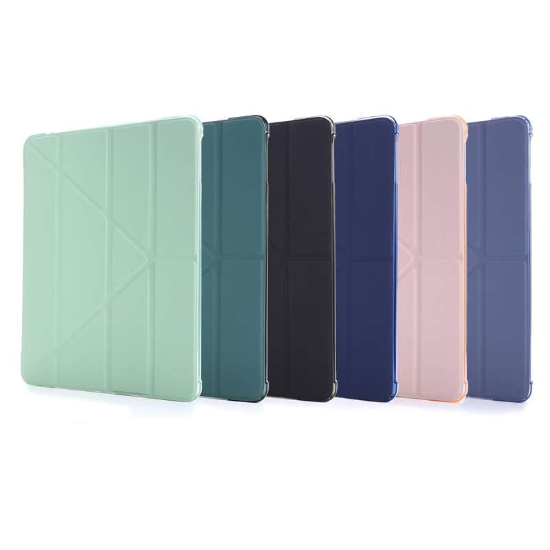 For iPad 9.7 (2018) & (2017) Airbag Deformation Horizontal Flip Leather Case with Holder & Pen Ho...