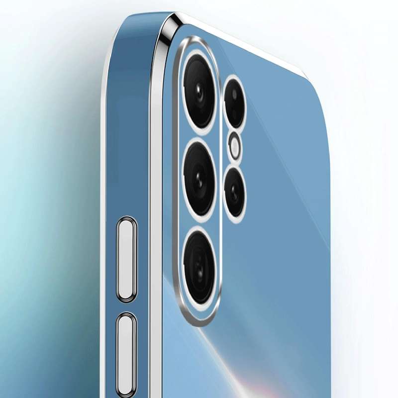 For Samsung Galaxy S24 Ultra 5G XINLI Straight Edge 6D Electroplate TPU Phone Case with Ring Hold...