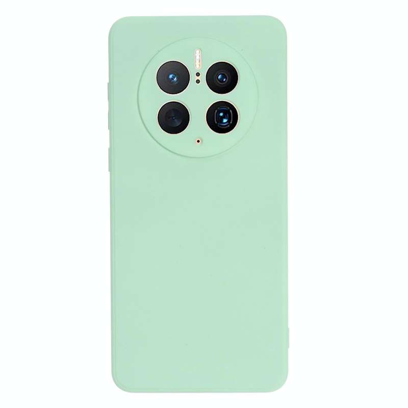 For Huawei Mate 50 Pro Solid Color Liquid Silicone Dropproof Full Coverage Protective Case(Green)