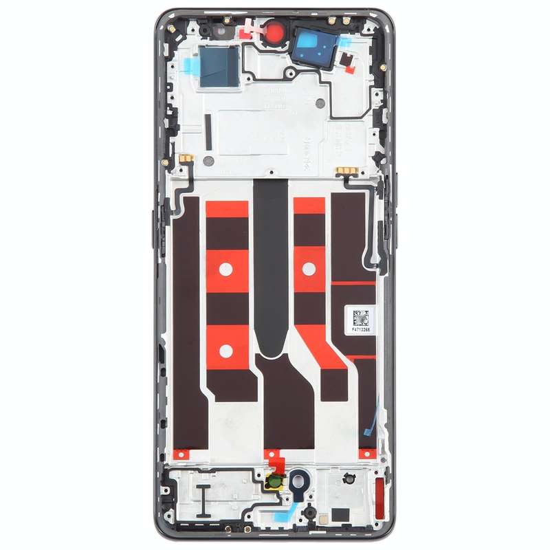For OPPO A1 Pro Original Front Housing LCD Frame Bezel Plate (Black)