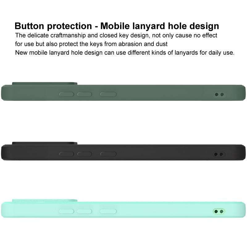 For OPPO Reno7 5G imak UC-4 Series Straight Edge TPU Soft Protective Case(Dark Green)